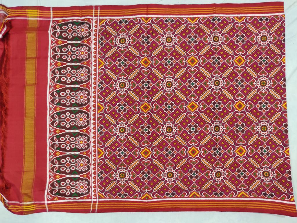 Semi ikat Patola Sarees