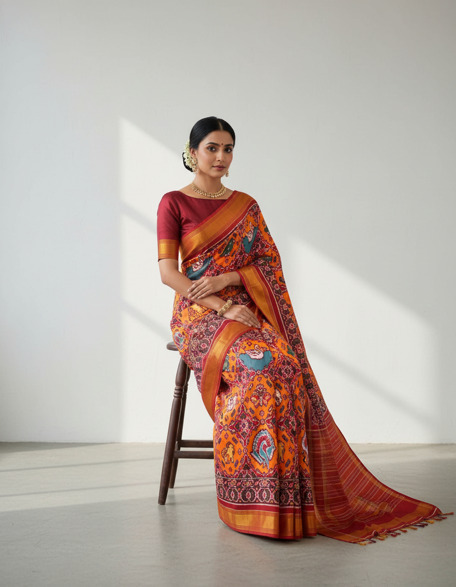 Rajkot Patola Saree