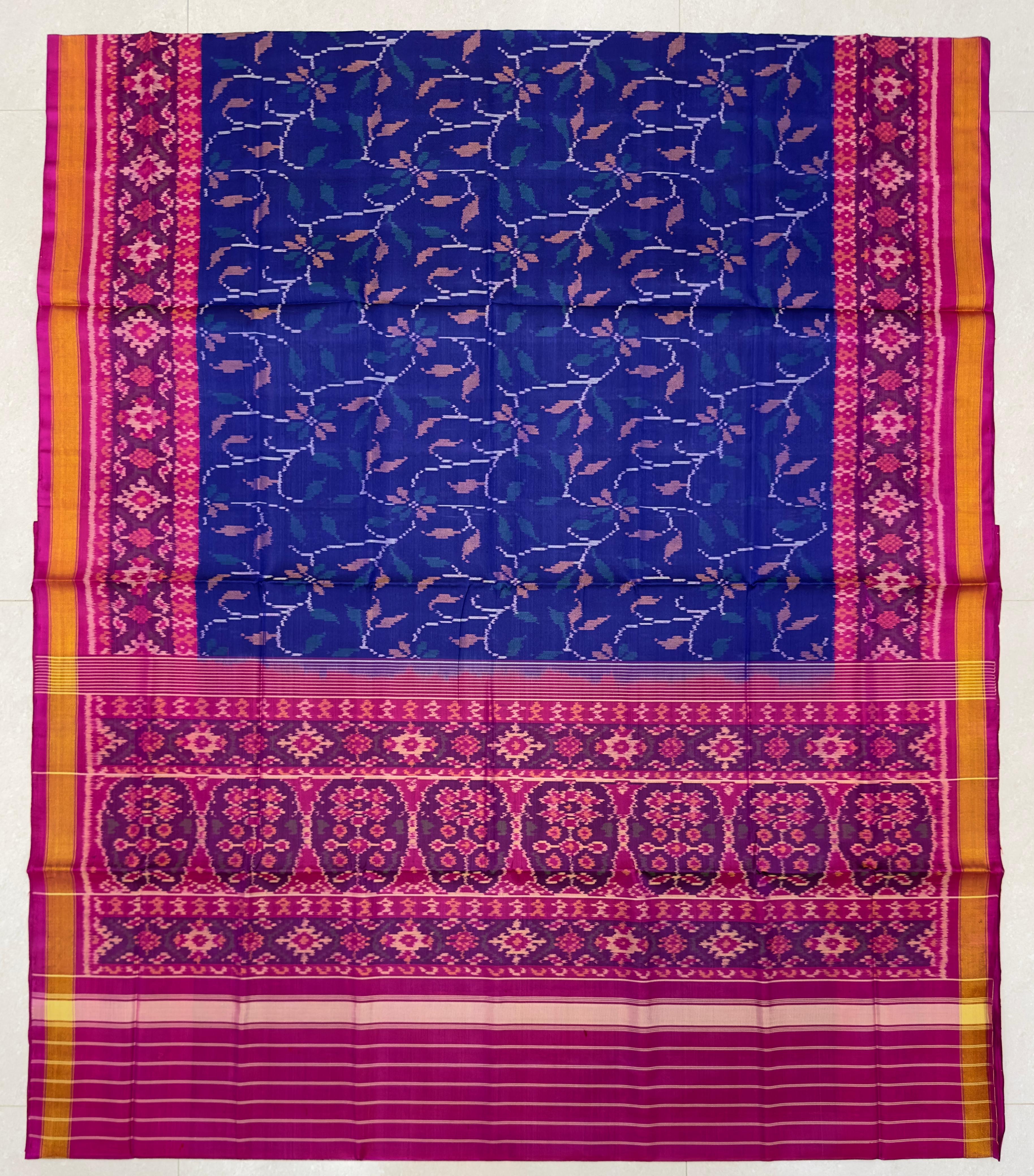 Contrast Rajkot Patola Saree
