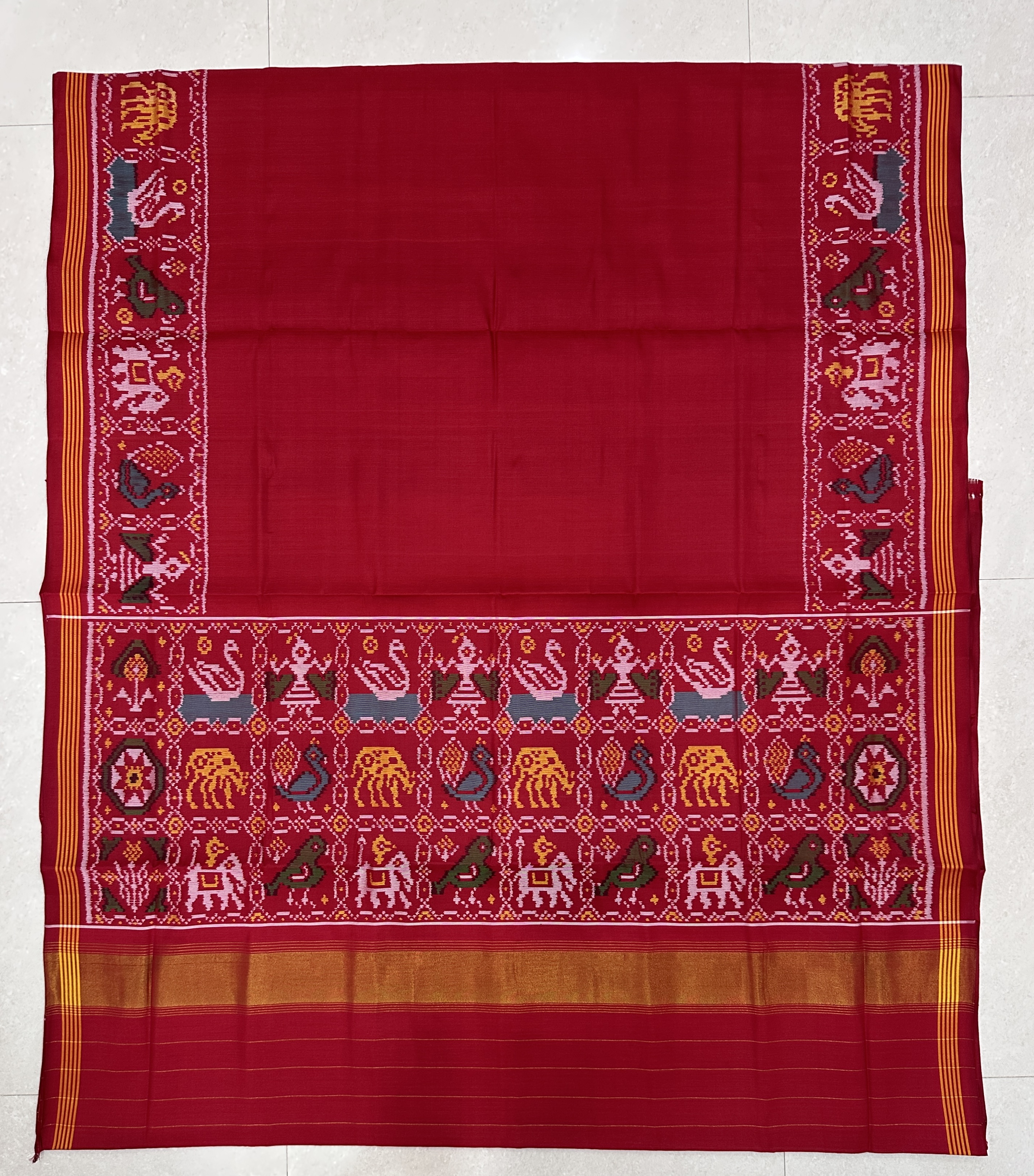 6 Figure Semi Patan Patola Saree